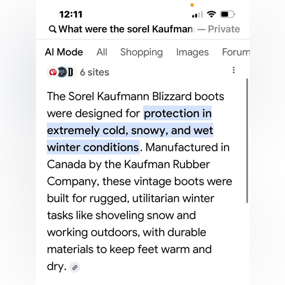 VTG Sorel Kaufman BLIZZARD WOOL
LINED Snow Duck Boot Drawstring Cover Blk Sz 11 - Picture 10 of 16